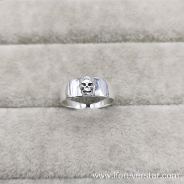 Popular Mens Rings 925 Sterling Silver Minimalist Ring